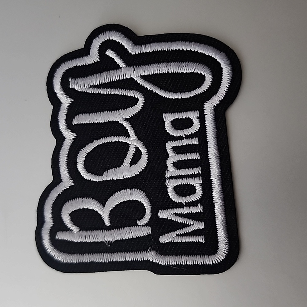 Iron On Boy Mama Embroidered